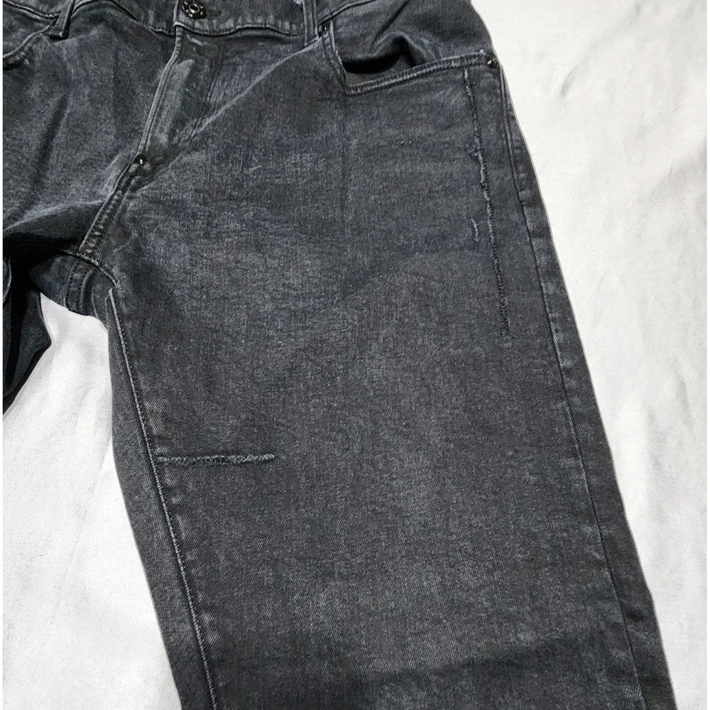 G-Star Raw 3301 Slim Fit Jeans Mens 38x31 Faded Black Premium Italian Fabric - Picture 6 of 16